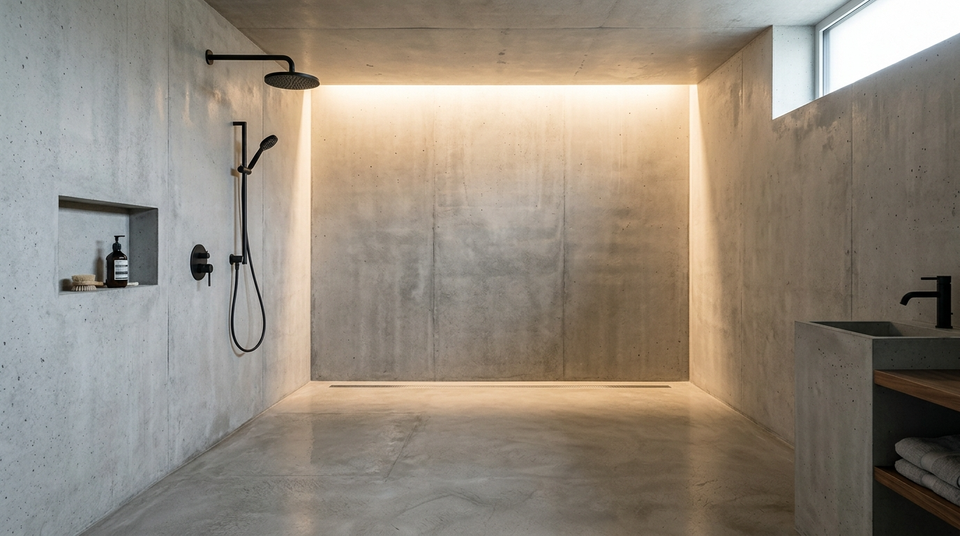 Include a niche to keep products hidden